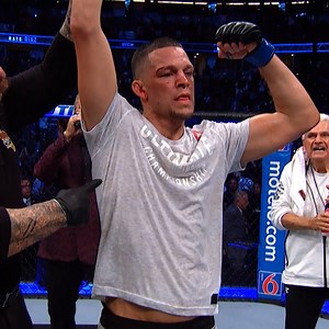 The return! 💪 Watch Diaz re-enter the Octagon at #UFC241 ⤵️ | UFC