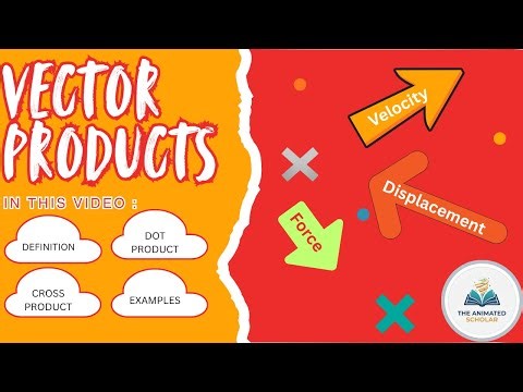 Vector & It's Products In 6 Minutes By The Animated Scholar