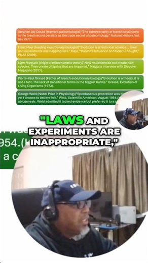 Evolution's History: Ernest Mayr's Insight on Modern Thought #shorts