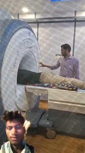 Pediatric Pelvis MRI with his Father#mriscan#viral