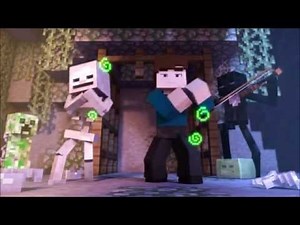 Minecraft-Top 5 Funny Minecraft Animations / Slamacow [HD]