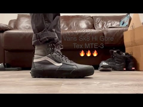 Vans Sk8 Hi Gore Tex MTE-3 Review and On Feet