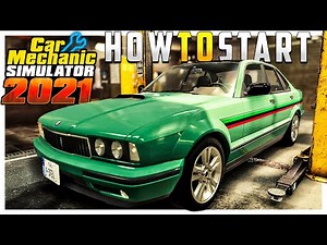 How To Start // Make Money and XP // Car Mechanic Simulator 2021 Gameplay //