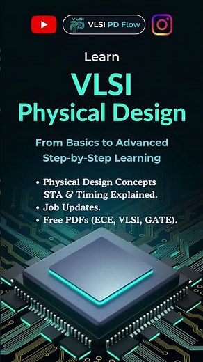 Learn VLSI Physical Design for Free | Concepts + Jobs + PDFs