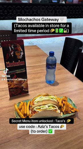 Mochachos Gateway 🤍 secret menu item unlocked 🔓✅Tacos 🌮 #fyp #fypシ #mochachos #gateway #xyzbca #tiktoksouthafrica
