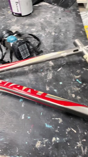 Transform Your Mountain Bike Frame with a Clean Repaint