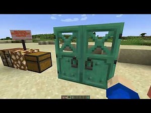 Como Hacer Puertas De Cobre Oxidado Encerado En Minecraft 1.21