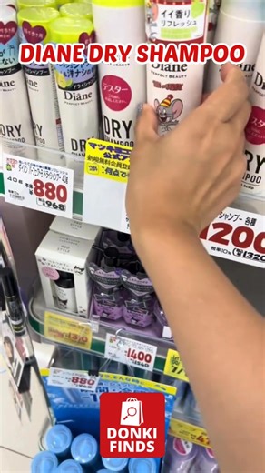 2.6K views | ✨ Fresh hair in seconds, no water needed! ✨ With Diane Dry Shampoo, say goodbye to oily, flat hair and hello to instant volume & freshness   Available now at Donki Finds! | DonKi Finds | Facebook