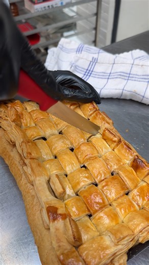 Thousand-Layer Apple Pie! Flaky, crisp, and impossibly layered 🍎✨ | Chefclub Network