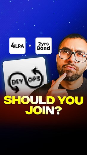 Vipul Tyagi on Instagram: "4LPA with 2 years of bond. Should you join ?"