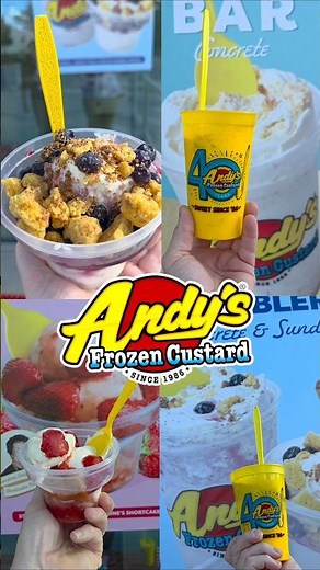 Limited-Time Sweet Treats at Andy's Frozen Custard