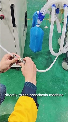 Can an Oxygen Concentrator Directly Connect to Anesthesia Machines and Ventilators? #shorts