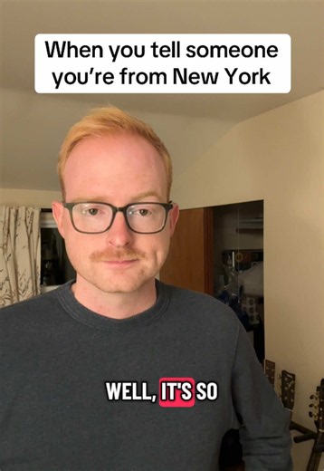 When You Tell Someone You’re From New York — Funny NYC Reaction Sketch