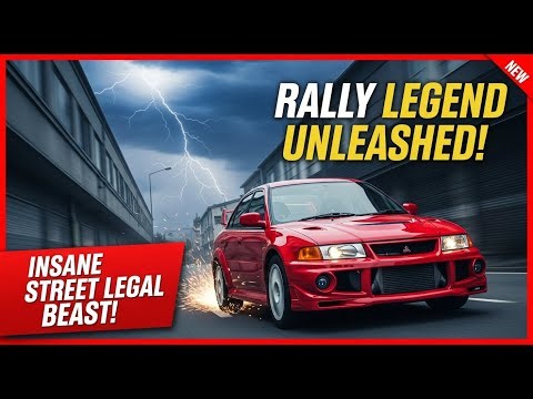 Rally Homologation Brought To Streets - Mitsubishi Lancer Evolution VI Tommi Mäkinen Edition 1999