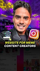 Website for meme content creators