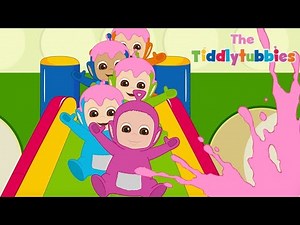 Tiddlytubbies NEW Season 2! ★ Episode 5: Custard Paddling Pool! ★ Teletubbies Babies ★ Kid Shows