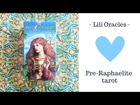 Pre-Raphaelite Tarot 💙 Full presentation #tarot #loscarabeo