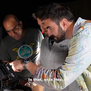 Gav and Dan team up with Mehdi from ElectroBOOM to film electrical arcs by cranking this camera to the fastest speed it can possibly go. 1,750,000 frames per second. | The Slow Mo Guys