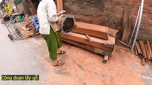 843K views · 3.1K reactions | Anh thợ mộc khéo léo tiến hành quy trình biến khúc gỗ ven đường thành bộ ghế như thế nào có tại(thế giới đồ gỗ) | Đồ Gỗ Thắng Tài Lộc | Facebook