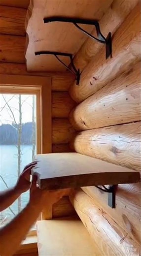 Cozy Log Cabin Kitchen & Dining Makeover | Lakeview Wooden Interior 🍽🌲