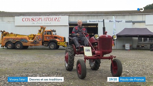 C'est l'histoire d'une belle bande de passionnés de tracteurs et camions anciens. Nous sommes à Longfossé avec l'association du conservatoire du poids lourd et de la machine agricole. ► DESVRES ET SES TRADITIONS à l'honneur à 18H50 ;-) 💻 REPLAY ➡ https://bit.ly/REVOIR-VIVONS-L-ÉTÉ | France 3 Nord Pas-de-Calais