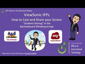 How to Cast and Share your Screen in the MyViewboard Whiteboard App