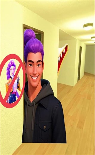 Rumi, Zoey and Mira Scared Jinu and Siren Head