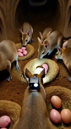 Jerboa POV: Inside a Giant Desert Burrow 🐭 | Ultra-Real Micro Camera Documentary (9:16)