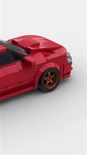 JPNBRICKS™ 1998 IMPREZA WRX GC8 309 CRIMSON