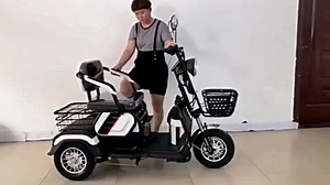 Top Quality Trike Bike for Adults Elderly Electric Tricycles Cheap Adult Three Wheel Electric Tricycle