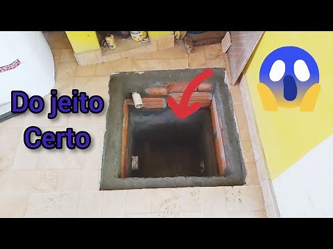 COMO INSTALAR CAIXA DE ESGOTO CORRETAMENTE SEM ERRO