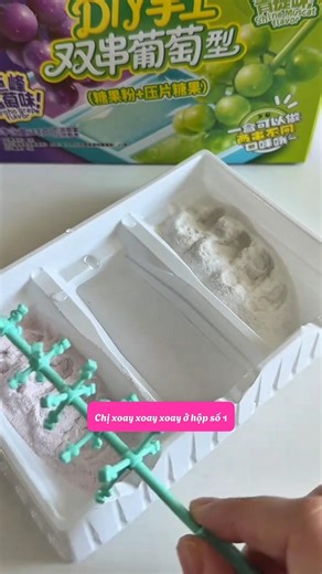 Kẹo nhành nho ma thuật làm như thế nào mới đúng?