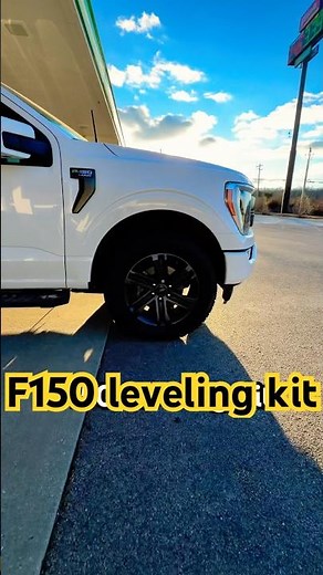 Ford F150 Leveling kit #ford #f150 #levelingkit #suspension #american #rv #usa