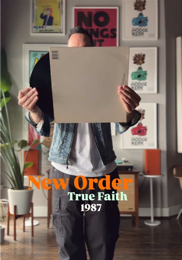 New Order – True Faith 1987 With so many great songs to choose from, True Faith is definitely in my top five favorite New Order songs. Originally released as a single it was a part of the classic Substance compilation. Where does True Faith land on your New Order list? #NewOrder #Turntable #RecordCollection #Music #NewWave