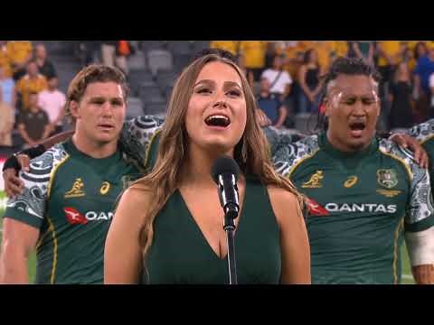 Australian Indigenous National Anthem [Australia vs Argentina '20]