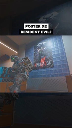 pôster escondido de resident evil? #shorts