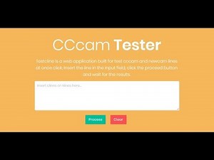 CCcam CLine Tester - CCcam Status Checker