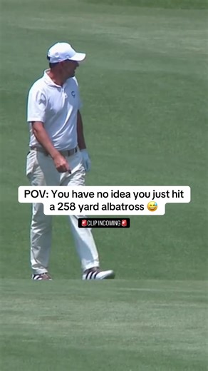 Incredible 258 Yard Albatross Shot in LIV Golf 2023