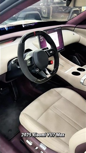 New 2025 Xiaomi YU7 Max New Color Luxury Design Comfort Drive
