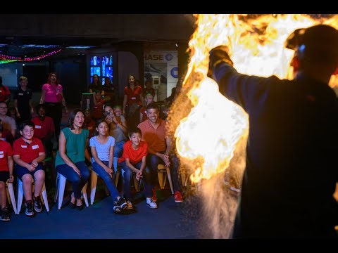 Dazzling Demonstration: Fire Triangle