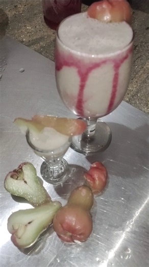 Java apple milkshake|Water apple milkshake|Java apple recipe|fruit juice|Tumse milna|Salman|#recipe