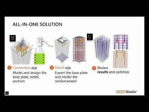 NCSEA Webinar: Integration for Base Plate Design and Anchor Reinforcement