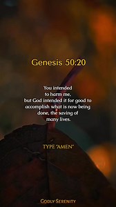 Genesis 50:20 | Godly Serenity