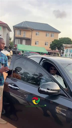 Asamoah Gyan spotted at Bawlashi School Park