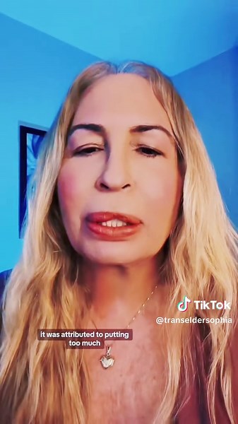 We deserve reparations not repurcutions !#transelder #transwoman #silicone #transeldersophia #sweetandsaucysophia