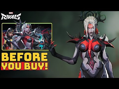 Hela Queen in Black Skin Showcase | Before You Buy - Marvel Rivals