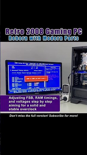 +48% Overclock on a 2008 CPU!? BIOS Magic🔥