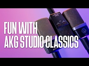 AKG studio classic microphones — Comparison of the AKG C214, C314, & C414 XLS