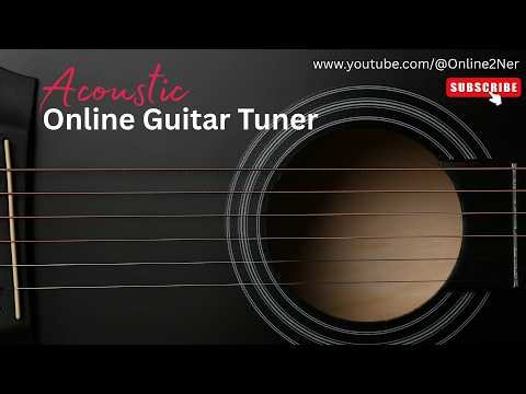 Tune Your Guitar Accurately with this Free Online Guitar Tuner in Standard Tuning for (E A D G B E)