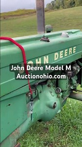 John Deere Model M, auctionohio.com, auction date is October 11th #johndeere #antiquetractors